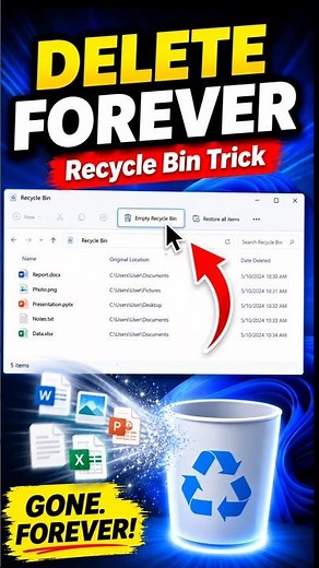 This Is How You Delete Files Permanently