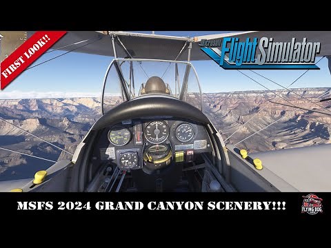 Exploring the Grand Canyon: The Most Stunning MSFS 2024 Scenery Yet!
