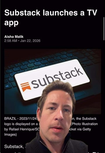 Substack just launched a TV app