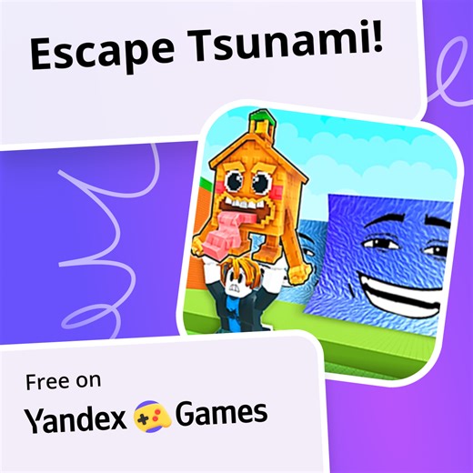 Escape Tsunami! - play online for free on Yandex Games