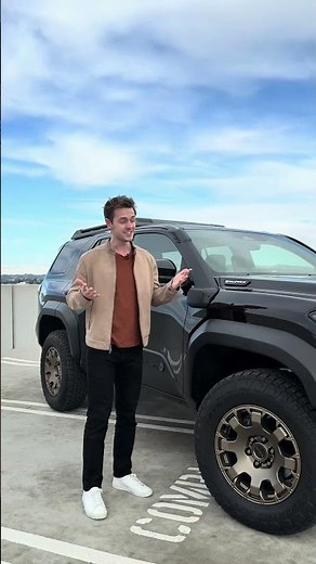 The Toyota 4Runner Trailhunter makes insane turbo blow-off noises #toyota #4runner #suv #automotive