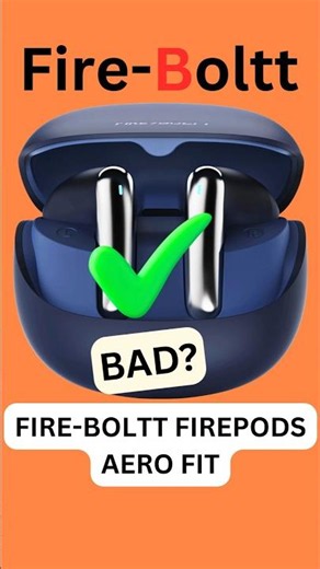 Fire-Boltt FirePods Aero Fit Real Review – Good or Bad? 🔥 #Fire-Boltt Best Earbuds Under 1000