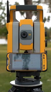 3.2K views · 122 reactions | The #TDC600 is an Android Smartphone that mounts onto S-Series instruments and runs Trimble Access 2020. Grab one from your local Trimble Distributor! | Trimble Geospatial and Civil Construction | Facebook