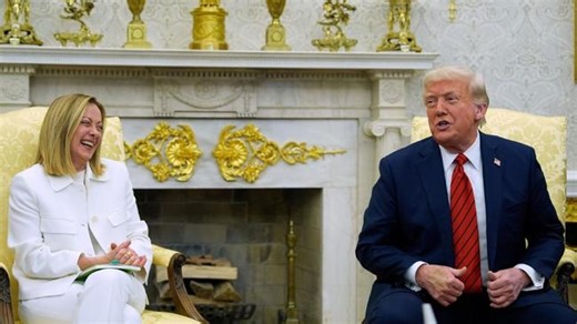 ‘Make the West great again’: Giorgia Meloni meets Trump at the White House amid trade tensions