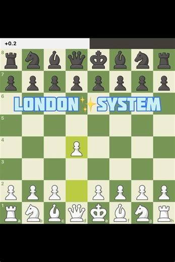 Awesome✨Chess Opening . In London System . For White . #chess