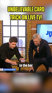 134K views · 818 reactions | Unbelievable card trick live on TV. | Ben Hanlin | Facebook