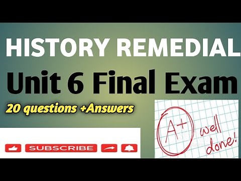 🛑History Remedial Chapter 6 Final Exam with deep explanations of Answers
