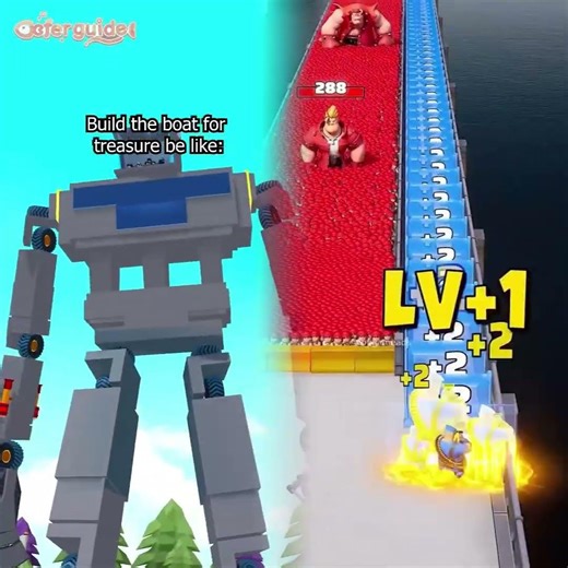 Build the boat for treasure #shorts #short #roblox #funny #robloxmemes #Goldfishiess