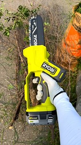 POV: Your branches and yard are overgrown and need a quick prune. 🌳✂️ Tackle those small, fast cuts with the RYOBI™ 18V ONE 6” Pruning Chainsaw. Now part of RYOBI DAYS. 🛒 Shop this tool for less at https://bit.ly/4nwVlED - only at The Home Depot | RYOBI Power Tools Canada