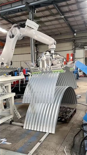 Water Tank Corrugated Wall Sheeting Roll Forming Machine #rollformingmachine #metalforming