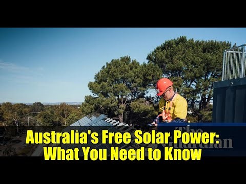 Australia's Free Solar Power: What You Need to Know