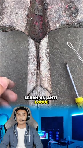 🔧 Shovel Repair Trick (Tightening a Loose Shovel Head) This video demonstrates a clever and strong way to re-tighten or secure the connection between a loose metal shovel head and its wooden handle. The method used aims to ensure that the connection will not loosen again for a lifetime. * Materials & Tools: Steel wire (binding wire), screwdriver (Phillips/flathead), and needle-nose pliers. * Steps: * The steel wire is bent in half to form two equal lengths, then wrapped around the lower part of