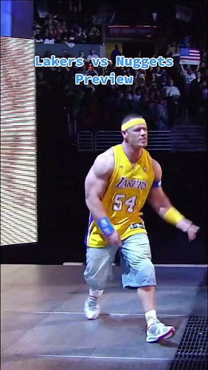 Los Angeles Lakers vs. Nuggets WWE Showdown