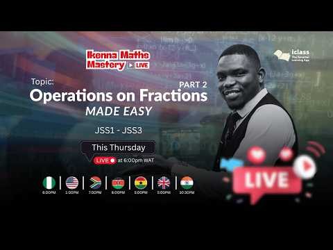 Operations with fractions (Part 2)