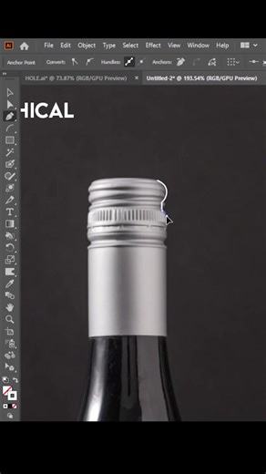 How to Create a Bottle in Illustrator Step-by-Step