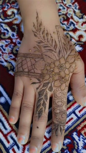 easy mehndi designs||arabic style||simple mehndi||#shorts #mehndi #shortsfeed
