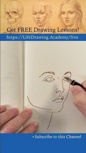 Sketching a Female Face Quickly: https://lifedrawing.academy/free