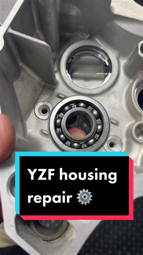 Engine Casing Repair for YZF Motorbike Precision