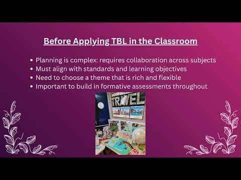 Theme Based Learning: Integrating Curriculum with Meaning
