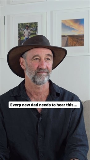 Australian Father of the Year 2025 @arnerubinstein shares what he would say to himself as a new Dad. There is no perfect dad. Or perfect parent. Your child needs your love, guidance, attention and unconditional love. Don’t overthink it. You’ve got this 🙌🏽 | The Fathering Project