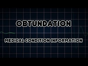 Obtundation (Medical Condition)