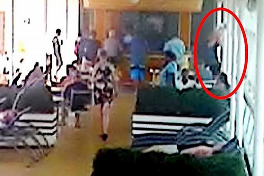 Video shows grandfather dangle Chloe Wiegand before fatal fall on cruise ship