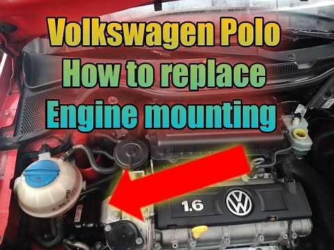 Volkswagen Polo How to replace engine Mounting