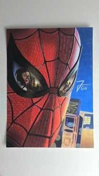 Desenhando o Homem Aranha (Um novo dia) - Parte Final #spidermanbrandnewday #desenho #filme #marvel