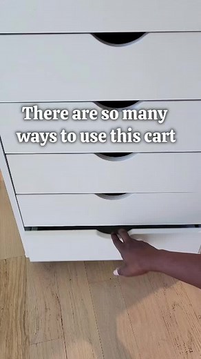Versatile 7 Drawer Rolling Cart for Home Organization