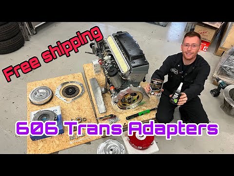 OM606 Transmission Adapters, general fitting guide and safety advice.
