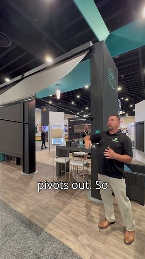 New Exterior Shade That Pivots! | IWCE 2025 Exclusive Reveal #WindowCoverings #ExteriorShades