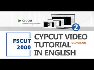 CypCut Software Tutorial English | Cypcut Laser Cutting | Complete 2