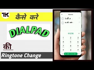 How to Change your dialpad ringtone #dialpad #ringtone2021 #ringtones