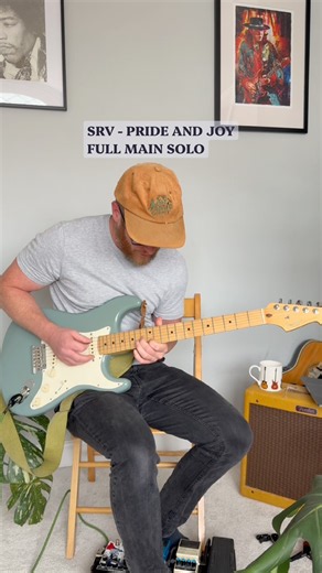 Stevie Ray Vaughan – Pride and Joy | Full Main Solo 🎸