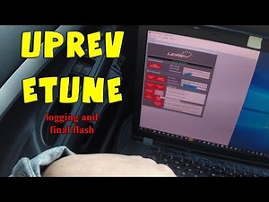 UpRev eTune Step 2 & 3 logging and flashing tune | 2018 tutorial