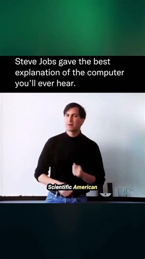 Steve Jobs Explains Computers Like a Genius 🤯💻 #shorts #billionaires #entrepreneur#technology