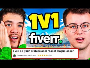 Rocket League But We 1v1'd Our Fiverr Coach