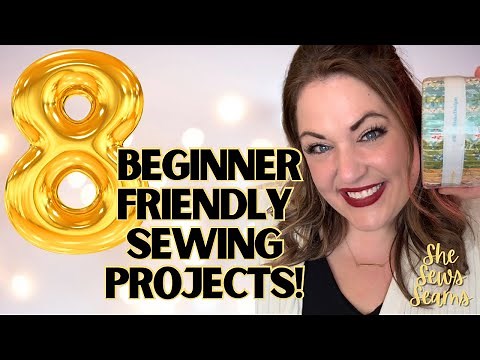 8 Super Easy Beginner Sewing Projects You Can Make Today!