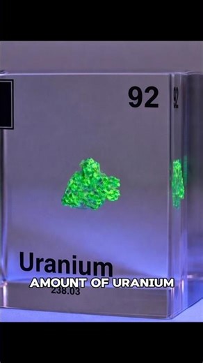 Uranium is more than you think 🤯...#uranium#explained