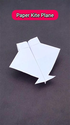 Best Flying Paper Kite Plane || Origami Kite Airplane ||