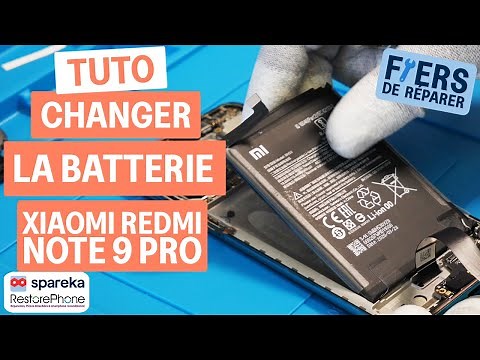 Comment changer la batterie d'un Xiaomi redmi note 9 pro