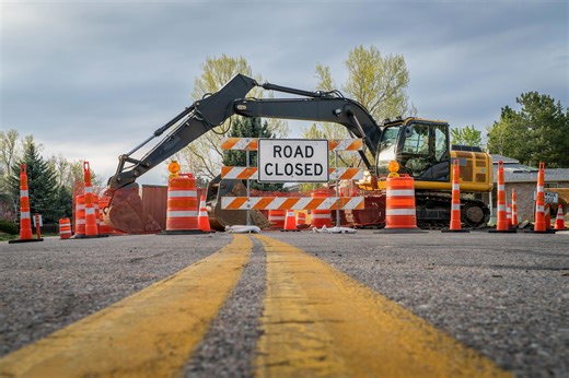 Culvert collapses under South Salem road, now closed to drivers
