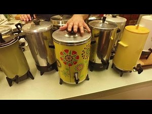 Vintage Appliances: Coffee Urns That Will Perk Up Your Day!