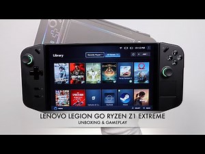 Lenovo Legion Go: The Ultimate Handheld Gaming Unboxing ASMR [4K]