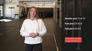 7.4K views · 115 reactions | WORKOUT OF THE DAY Thursday 210204 Shoulder press 1-1-1-1-1 reps Push press 3-3-3-3-3 reps Push jerk 5-5-5-5-5 reps Post loads to comments. Compare to 201104. Scaling: Most athletes can perform this workout as prescribed. Newer athletes should focus on maintaining sound mechanics rather than trying for max loads. #crossfit | CrossFit | Facebook