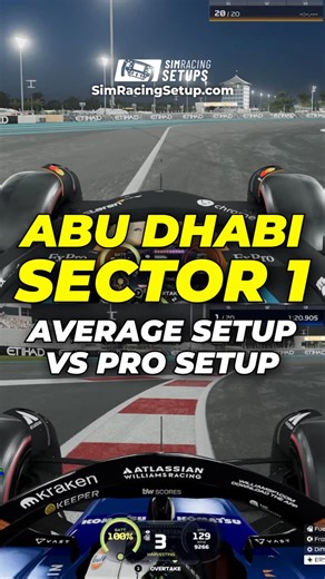 SimRacingSetup.com on Instagram: "What's the difference between an average setup and our F1 25 Pro setups? 🤔"