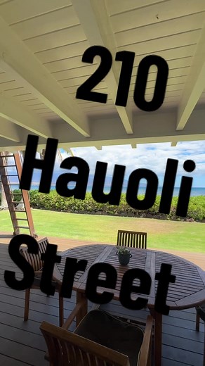 Maui Oceanfront Living at 210 Hauoli with Surf Views