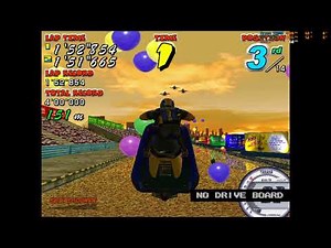 WaveRunner GP - All Course Gameplay (Demul) (Arcade Pc)