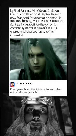 Final Fantasy VII Advent Children – Cloud vs Sephiroth