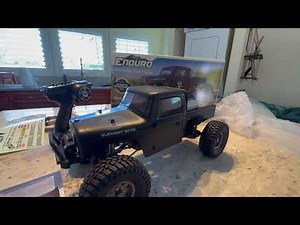 Element RC Ecto Trail Truck Black Unboxing | First run
